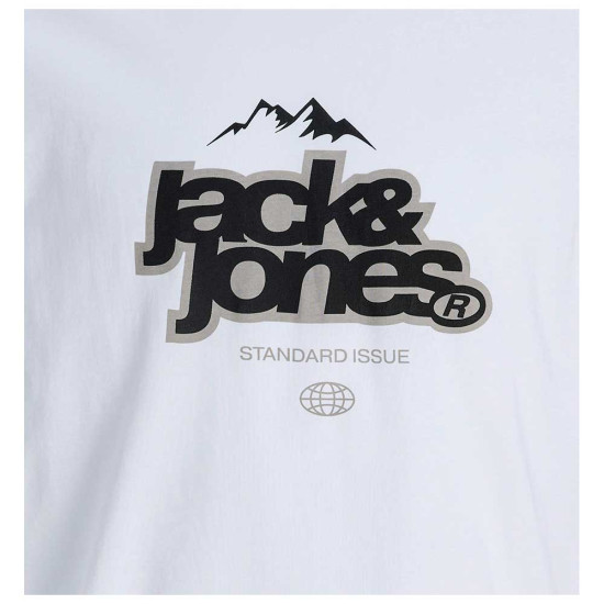 Jack & Jones Ανδρική κοντομάνικη μπλούζα Flare Front Crew Neck T-Shirt